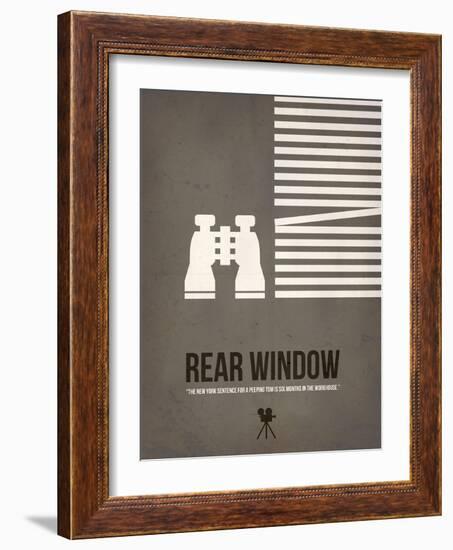 Peeping Tom-David Brodsky-Framed Art Print