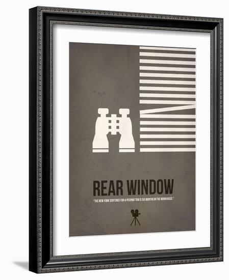 Peeping Tom-David Brodsky-Framed Art Print