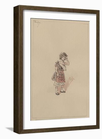 Peepy, C.1920s-Joseph Clayton Clarke-Framed Giclee Print