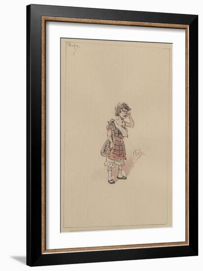 Peepy, C.1920s-Joseph Clayton Clarke-Framed Giclee Print