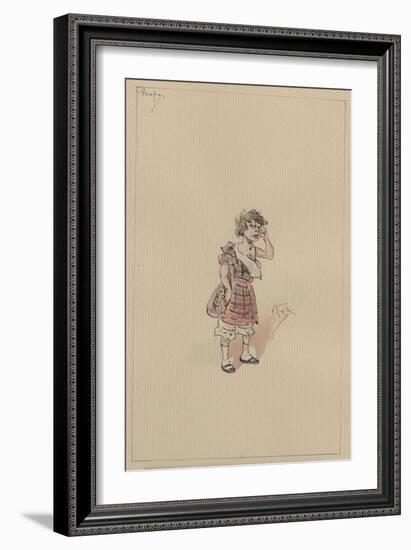 Peepy, C.1920s-Joseph Clayton Clarke-Framed Giclee Print