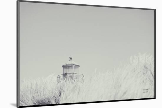 Peering Over BW-Nathan Larson-Mounted Photographic Print