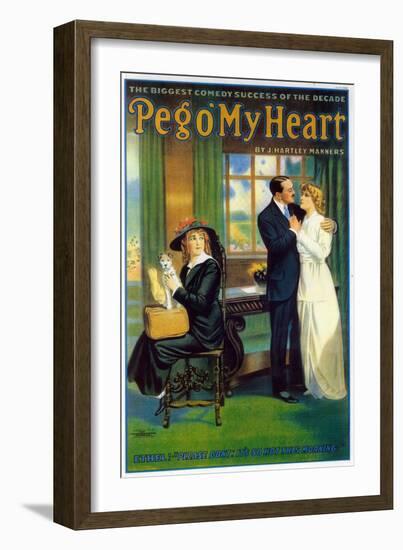 Peg o' My Heart-null-Framed Art Print