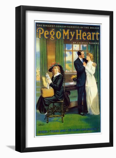 Peg o' My Heart-null-Framed Art Print