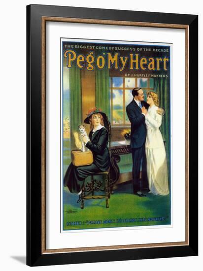 Peg o' My Heart-null-Framed Art Print