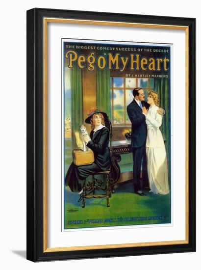 Peg o' My Heart-null-Framed Art Print