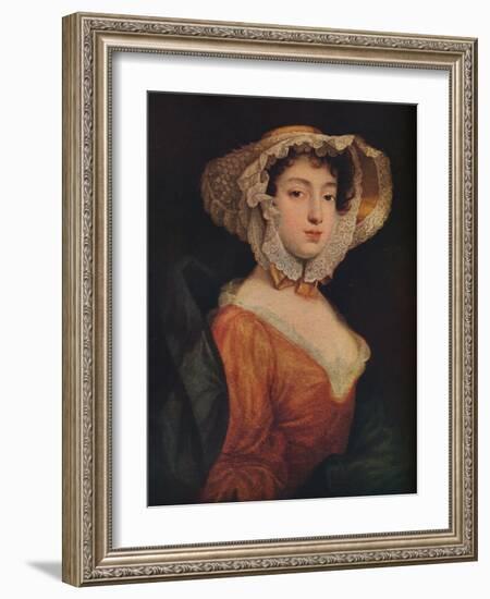 Peg Woffington, (C.175), 1937-William Hogarth-Framed Giclee Print