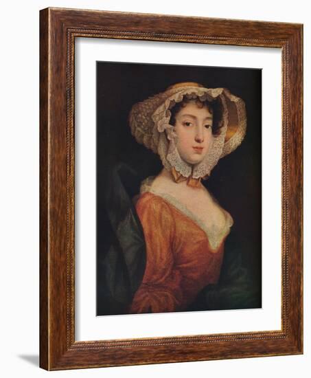 Peg Woffington, (C.175), 1937-William Hogarth-Framed Giclee Print