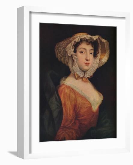 Peg Woffington, (C.175), 1937-William Hogarth-Framed Giclee Print