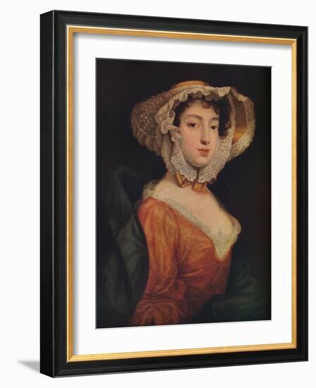 Peg Woffington, (C.175), 1937-William Hogarth-Framed Giclee Print