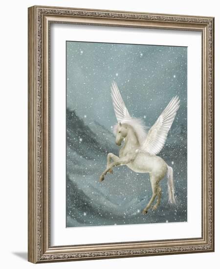 Pegasus-justdd-Framed Art Print