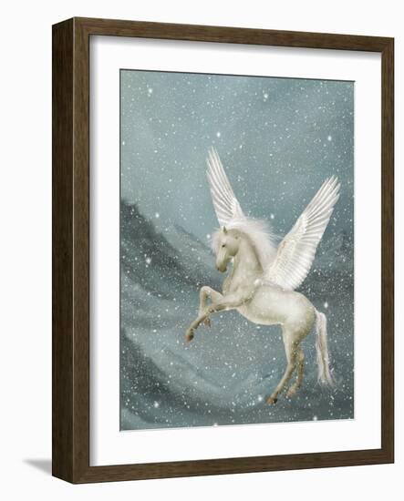 Pegasus-justdd-Framed Art Print