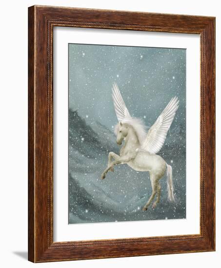 Pegasus-justdd-Framed Art Print