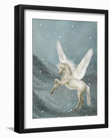 Pegasus-justdd-Framed Art Print