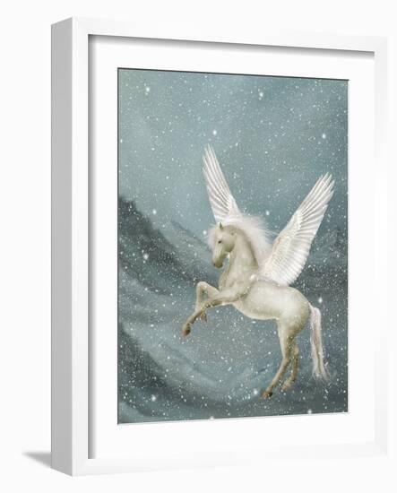 Pegasus-justdd-Framed Art Print