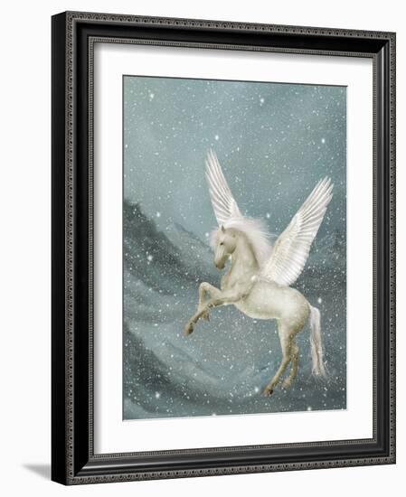 Pegasus-justdd-Framed Art Print