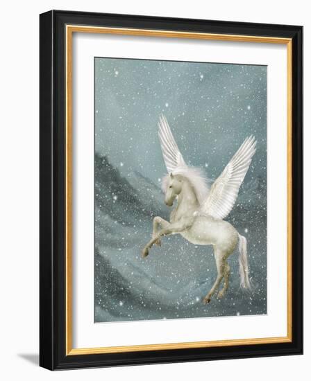 Pegasus-justdd-Framed Art Print