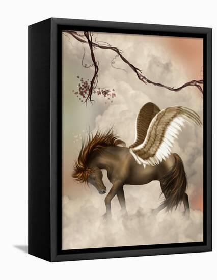 Pegasus-justdd-Framed Stretched Canvas