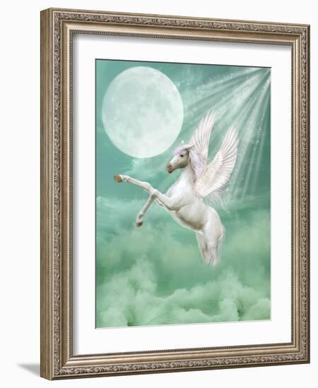 Pegasus-justdd-Framed Art Print