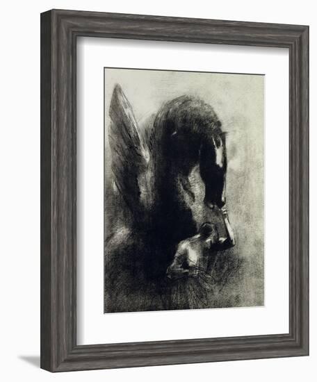 Pegasus-Odilon Redon-Framed Giclee Print