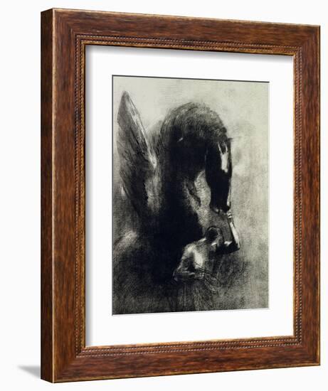 Pegasus-Odilon Redon-Framed Giclee Print