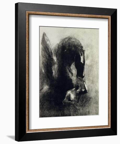 Pegasus-Odilon Redon-Framed Giclee Print