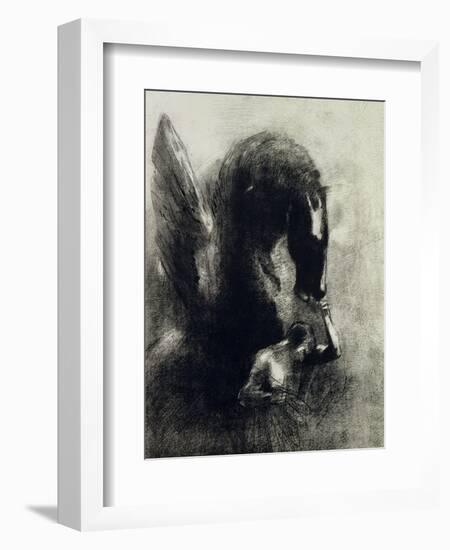 Pegasus-Odilon Redon-Framed Giclee Print