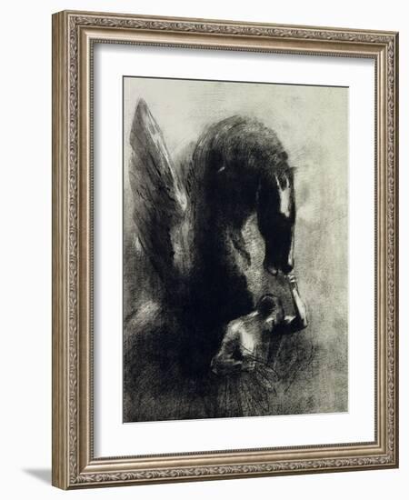 Pegasus-Odilon Redon-Framed Giclee Print