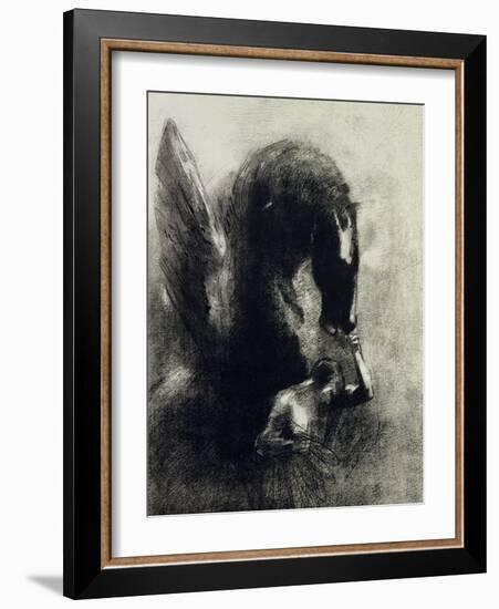 Pegasus-Odilon Redon-Framed Giclee Print