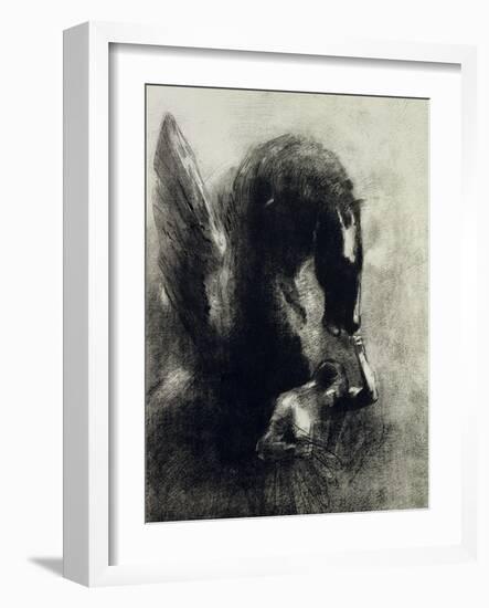 Pegasus-Odilon Redon-Framed Giclee Print