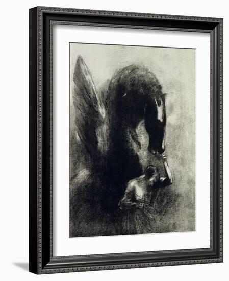 Pegasus-Odilon Redon-Framed Giclee Print