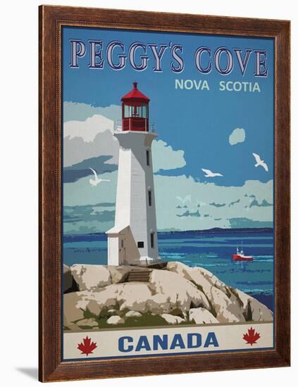 Peggy's Cove, Canada-Mark Chandon-Framed Giclee Print