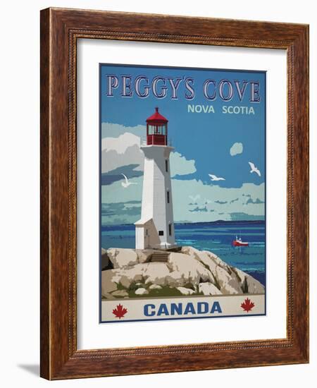 Peggy's Cove, Canada-Mark Chandon-Framed Giclee Print