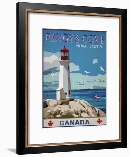 Peggy's Cove, Canada-Mark Chandon-Framed Giclee Print