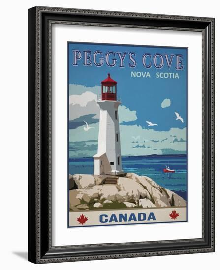 Peggy's Cove, Canada-Mark Chandon-Framed Giclee Print