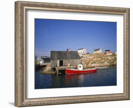 Peggy's Cove, Halifax, Nova Scotia, Canada-Geoff Renner-Framed Photographic Print