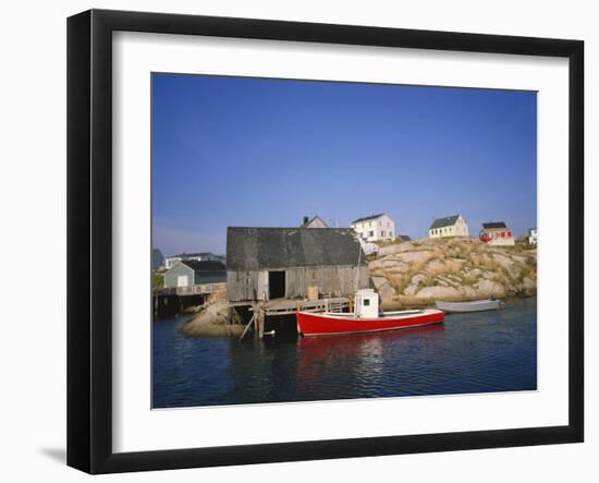 Peggy's Cove, Halifax, Nova Scotia, Canada-Geoff Renner-Framed Photographic Print