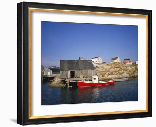 Peggy's Cove, Halifax, Nova Scotia, Canada-Geoff Renner-Framed Photographic Print