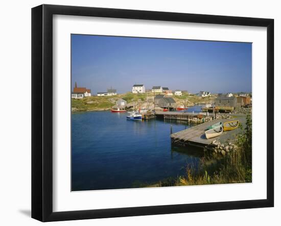 Peggy's Cove, Halifax, Nova Scotia, Canada-Geoff Renner-Framed Photographic Print