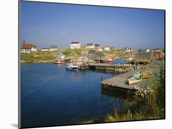 Peggy's Cove, Halifax, Nova Scotia, Canada-Geoff Renner-Mounted Photographic Print