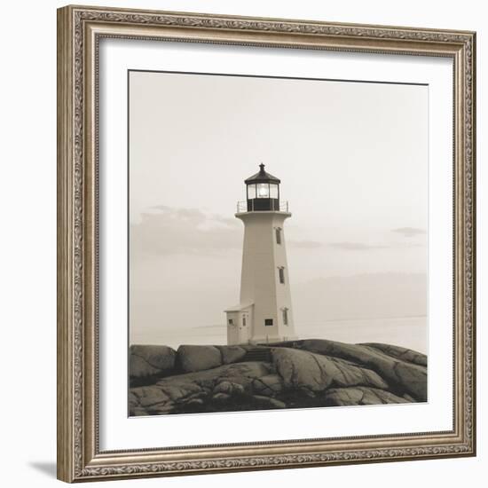 Peggy's Cove Light-Michael Kahn-Framed Giclee Print