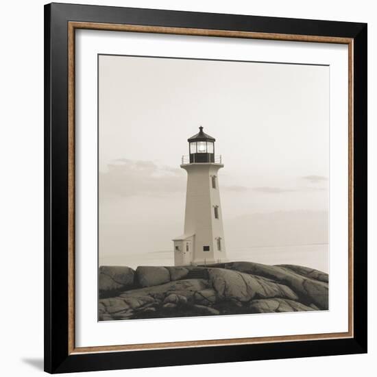 Peggy's Cove Light-Michael Kahn-Framed Giclee Print