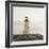 Peggy's Cove Light-Michael Kahn-Framed Giclee Print