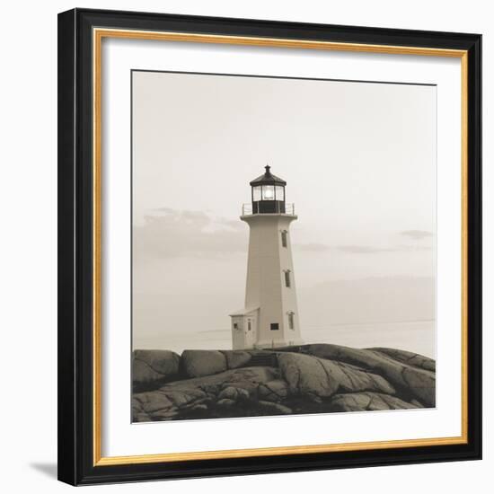 Peggy's Cove Light-Michael Kahn-Framed Giclee Print