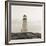 Peggy's Cove Light-Michael Kahn-Framed Giclee Print