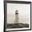 Peggy's Cove Light-Michael Kahn-Framed Art Print