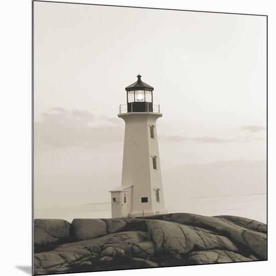 Peggy's Cove Light-Michael Kahn-Mounted Art Print