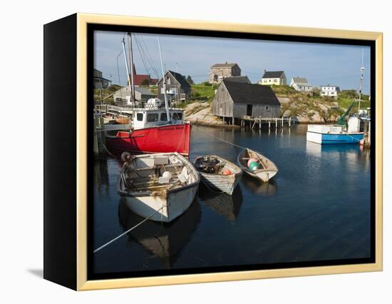 Peggy's Cove, Nova Scotia, Canada, North America-Michael DeFreitas-Framed Premier Image Canvas