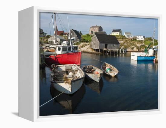 Peggy's Cove, Nova Scotia, Canada, North America-Michael DeFreitas-Framed Premier Image Canvas