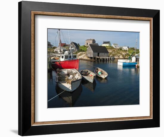 Peggy's Cove, Nova Scotia, Canada, North America-Michael DeFreitas-Framed Photographic Print